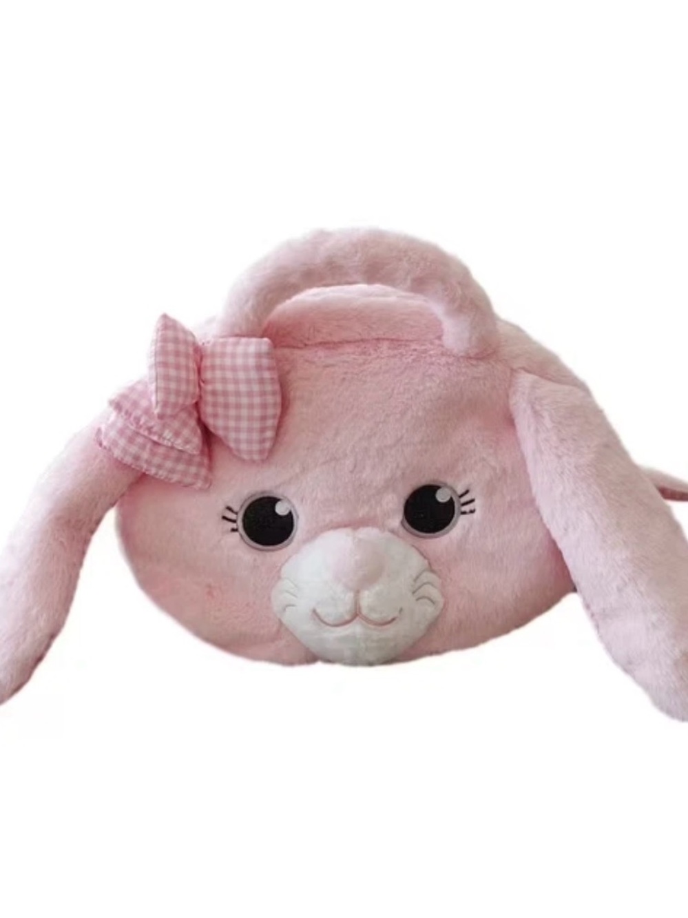 4 in 1 - Member’s Mark Bunny Plush Pet Bag for Kids with Bow Accent. NWT
